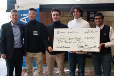Student teams win awards for their AI problem-solving ideas