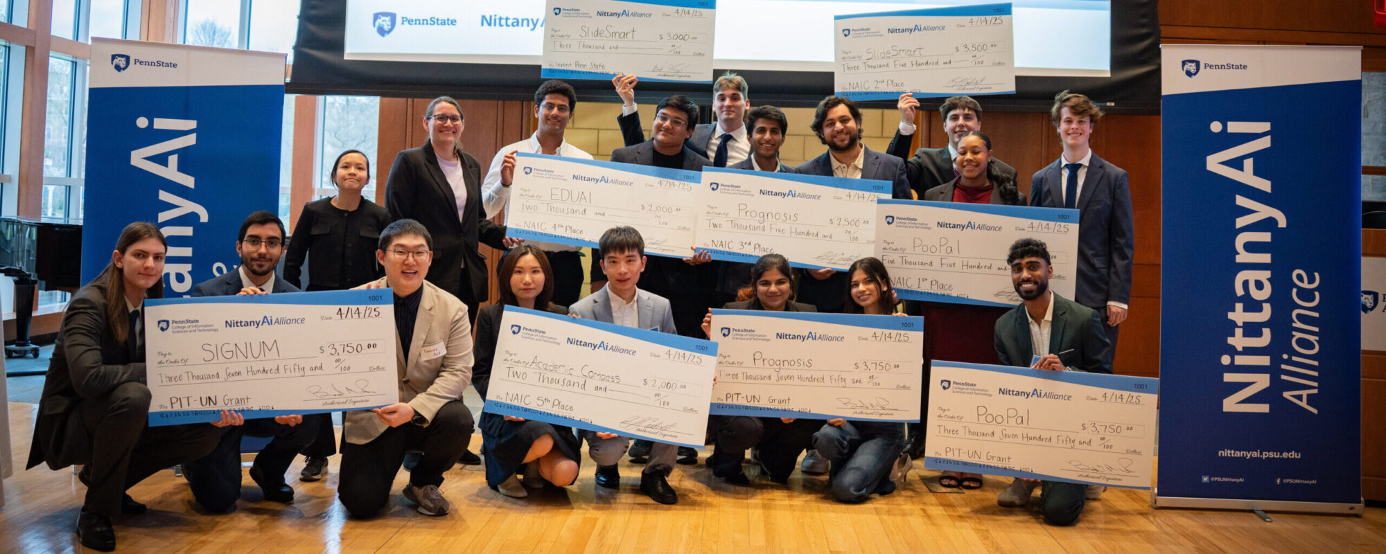 2025 Nittany AI Challenge winners