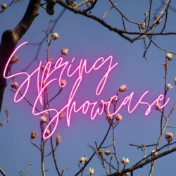 Spring Showcase with spring tree budding